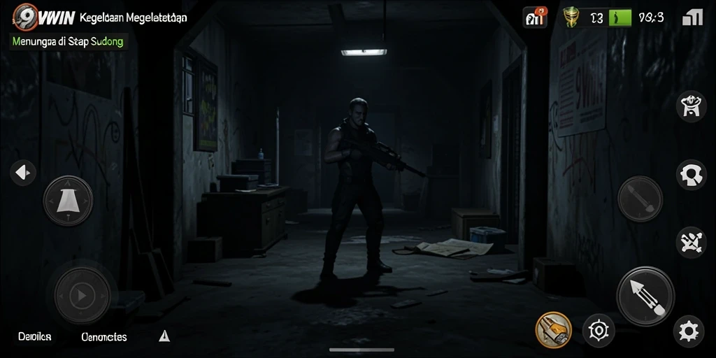 Gameplay mendebarkan dalam suasana kegelapan yang menyeramkan.