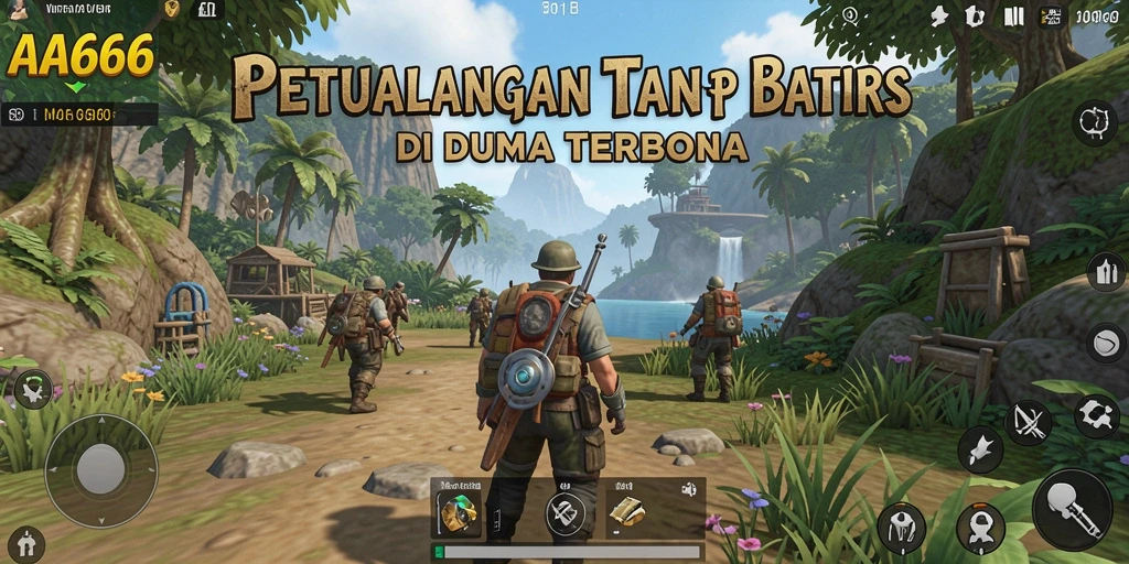 Tampilan gameplay yang memukau dari <strong>AA666</strong> dalam dunia terbuka.