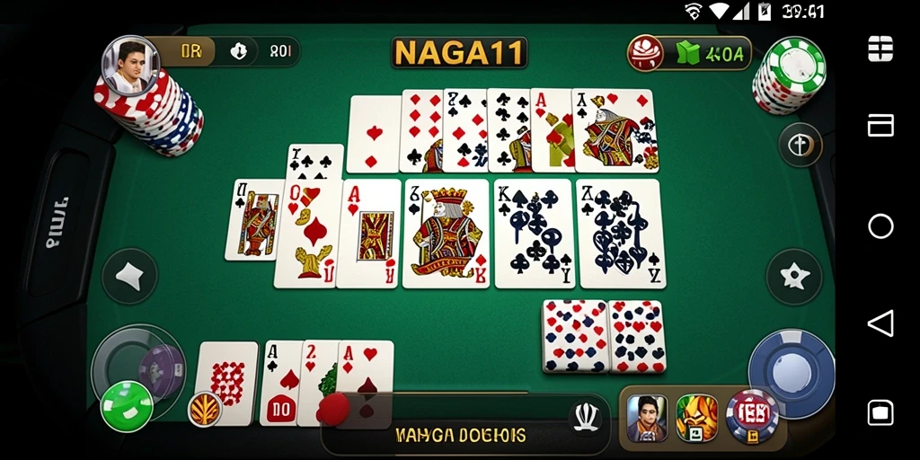 Tampilan gameplay seru dalam NAGA11 dengan para pemain yang berkompetisi.