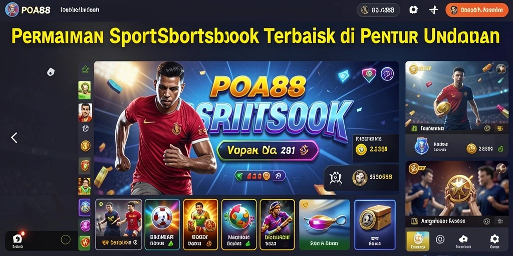 Tampilan menarik dari permainan Sportsbook POA88.
