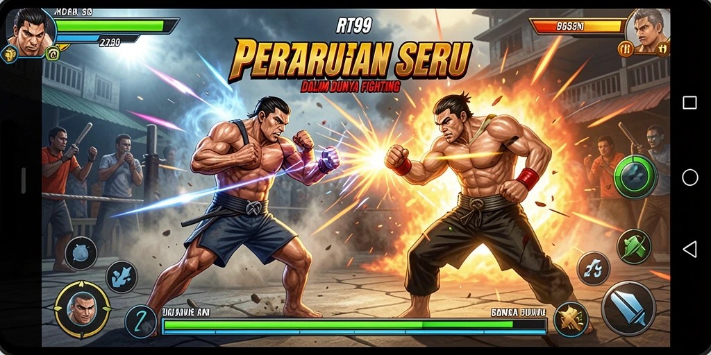 Tampilan gameplay RT99 yang menegangkan dan seru.