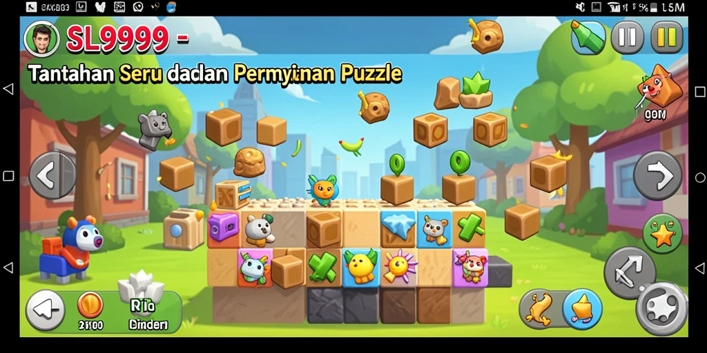 Tampilan gameplay SL999 yang menantang dan menarik.