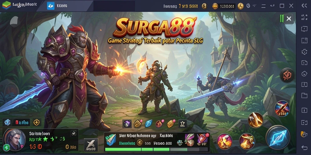 Tampilan gameplay SURGA88 yang menarik dan seru.