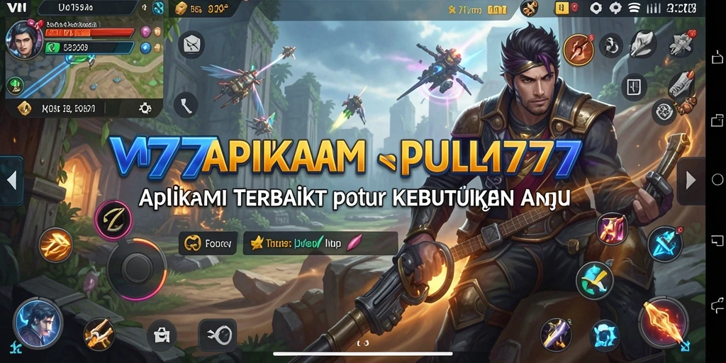 Tampilan aplikasi VM777 yang intuitif dan mudah digunakan.